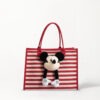 The Cozy- Mickey Plush Tote - Red