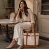 Lux Boat Tote - Sienna